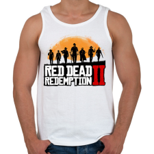 PRINTFASHION Red Dead Redemption 2 - Férfi atléta - Fehér atléta, trikó