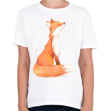 PRINTFASHION Red Fox - Gyerek póló - Fehér gyerek póló