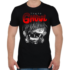 PRINTFASHION Red Ghoul - Férfi póló - Fekete