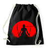 PRINTFASHION Red Moon Zoro - Sportzsák, Tornazsák - Fekete