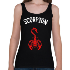 PRINTFASHION red scorpion - Női atléta - Fekete
