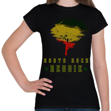 PRINTFASHION reggie2 - Női póló - Fekete női póló