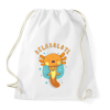 PRINTFASHION Relaxolotl - Sportzsák, Tornazsák - Fehér