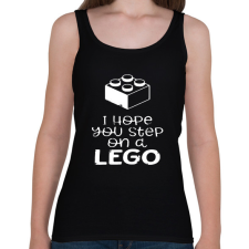 PRINTFASHION remélem rálépsz egy Legora - Női atléta - Fekete női trikó