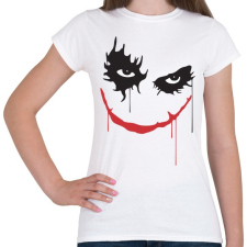 PRINTFASHION Rémisztő joker mosoly - Női póló - Fehér női póló