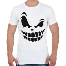 PRINTFASHION Rémisztő mosoly - Férfi póló - Fehér férfi póló