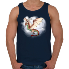 PRINTFASHION Reptáv - Férfi atléta - Sötétkék atléta, trikó