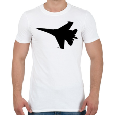PRINTFASHION Repülő gép  - Férfi póló - Fehér férfi póló
