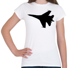 PRINTFASHION Repülő gép  - Női póló - Fehér női póló