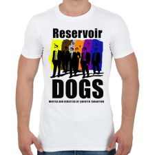 PRINTFASHION reservoir DOGS - Férfi póló - Fehér férfi póló