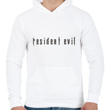 PRINTFASHION Resident Evil - black - Férfi kapucnis pulóver - Fehér férfi pulóver, kardigán