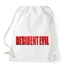 PRINTFASHION Resident Evil - Sportzsák, Tornazsák - Fehér tornazsák