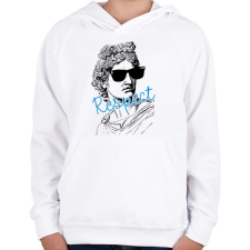 PRINTFASHION Respect - Gyerek kapucnis pulóver - Fehér gyerek pulóver, kardigán