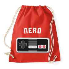PRINTFASHION Retro gamer - Sportzsák, Tornazsák - Piros tornazsák