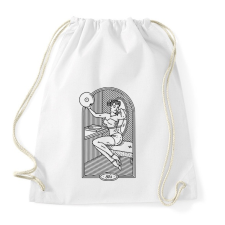 PRINTFASHION Retro hangulat - 50-es évek - Sportzsák, Tornazsák - Fehér tornazsák