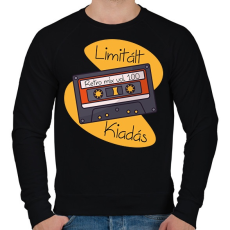 PRINTFASHION Retro mix vol 100 - Férfi pulóver - Fekete