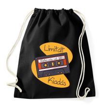 PRINTFASHION Retro mix vol 20 - Sportzsák, Tornazsák - Fekete tornazsák