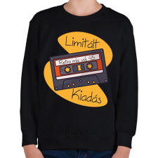 PRINTFASHION Retro mix vol 45 - Gyerek pulóver - Fekete gyerek pulóver, kardigán