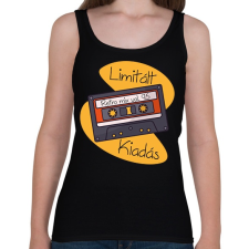 PRINTFASHION Retro mix vol 95 - Női atléta - Fekete női trikó