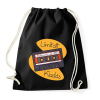 PRINTFASHION Retro mix vol 95 - Sportzsák, Tornazsák - Fekete