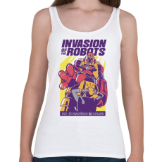 PRINTFASHION Retro sci-fi mozi - Női atléta - Fehér