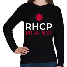 PRINTFASHION RHCP BUDAPEST 2 - Női pulóver - Fekete