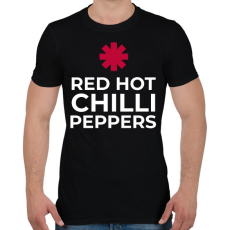 PRINTFASHION RHCP - Férfi póló - Fekete