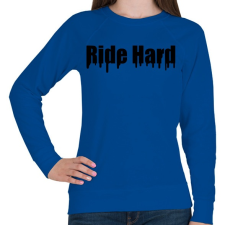 PRINTFASHION Ride Hard - Női pulóver - Királykék női pulóver, kardigán