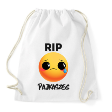 PRINTFASHION RIP Pajkaszeg - Sportzsák, Tornazsák - Fehér tornazsák