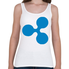 PRINTFASHION Ripple - Női atléta - Fehér női trikó