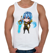 PRINTFASHION Riven - Férfi atléta - Fehér atléta, trikó