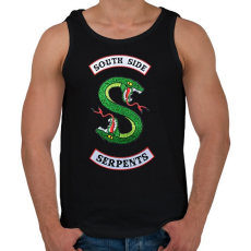 PRINTFASHION Riverdale - Férfi atléta - Fekete