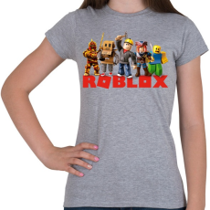 PRINTFASHION Roblox - Női póló - Sport szürke