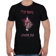PRINTFASHION rock never die2 - Férfi póló - Fekete férfi póló