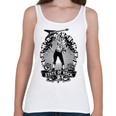 PRINTFASHION Rock - Női atléta - Fehér