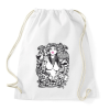 PRINTFASHION Rocker fantasy tattoo art - Sportzsák, Tornazsák - Fehér