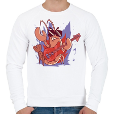 PRINTFASHION Rocker rák - Férfi pulóver - Fehér női pulóver, kardigán