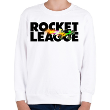 PRINTFASHION Rocket League - Gyerek pulóver - Fehér gyerek pulóver, kardigán