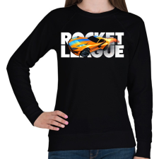 PRINTFASHION Rocket League - Női pulóver - Fekete női pulóver, kardigán
