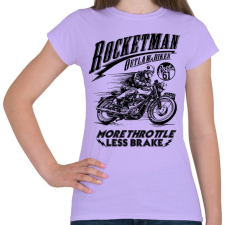 PRINTFASHION Rocketman - Női póló - Viola női póló