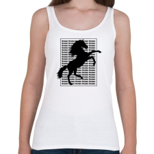 PRINTFASHION Rodeo - Női atléta - Fehér női trikó