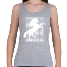 PRINTFASHION Rodeo - white - Női atléta - Sport szürke női trikó