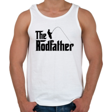 PRINTFASHION Rodfather  - Férfi atléta - Fehér