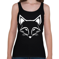 PRINTFASHION Róka  - Női atléta - Fekete