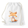 PRINTFASHION Róka - Sportzsák, Tornazsák - Fehér