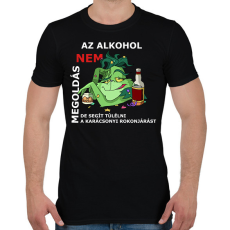 PRINTFASHION Rokonjárás - Férfi póló - Fekete