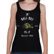 PRINTFASHION ROLLE OUT is7 - Női atléta - Fekete