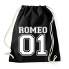 PRINTFASHION Romeo 01 - Sportzsák, Tornazsák - Fekete
