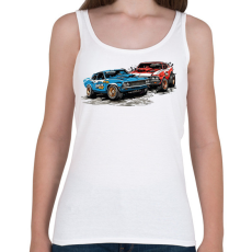 PRINTFASHION Roncsderbi - Női atléta - Fehér