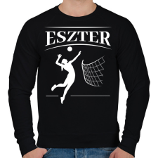 PRINTFASHION Röpis lány - Névvel - Férfi pulóver - Fekete férfi pulóver, kardigán
